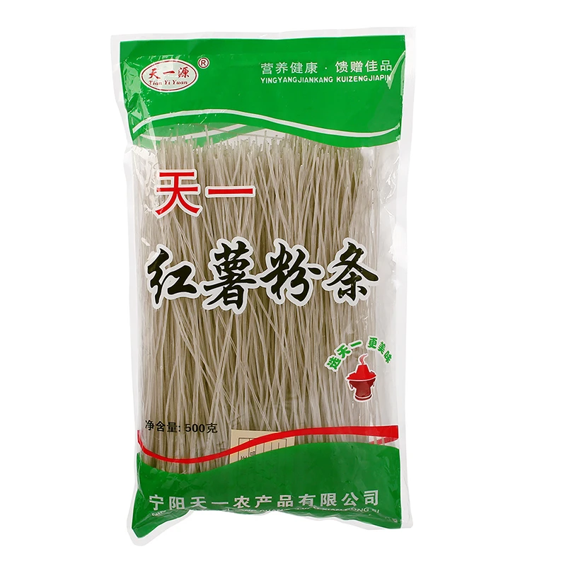 山东特产农家手工红薯粉条酸辣粉火锅粉地瓜宽粉红薯粉丝