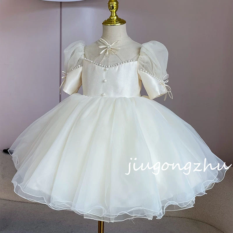 【书香门第】高贵气质女童晚礼服儿童轻奢公主裙生日钢琴演出走秀服