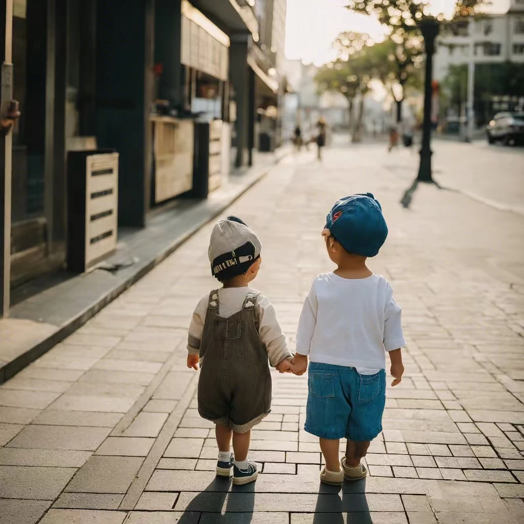 萌萌的英S米粉连体爬服-001桶