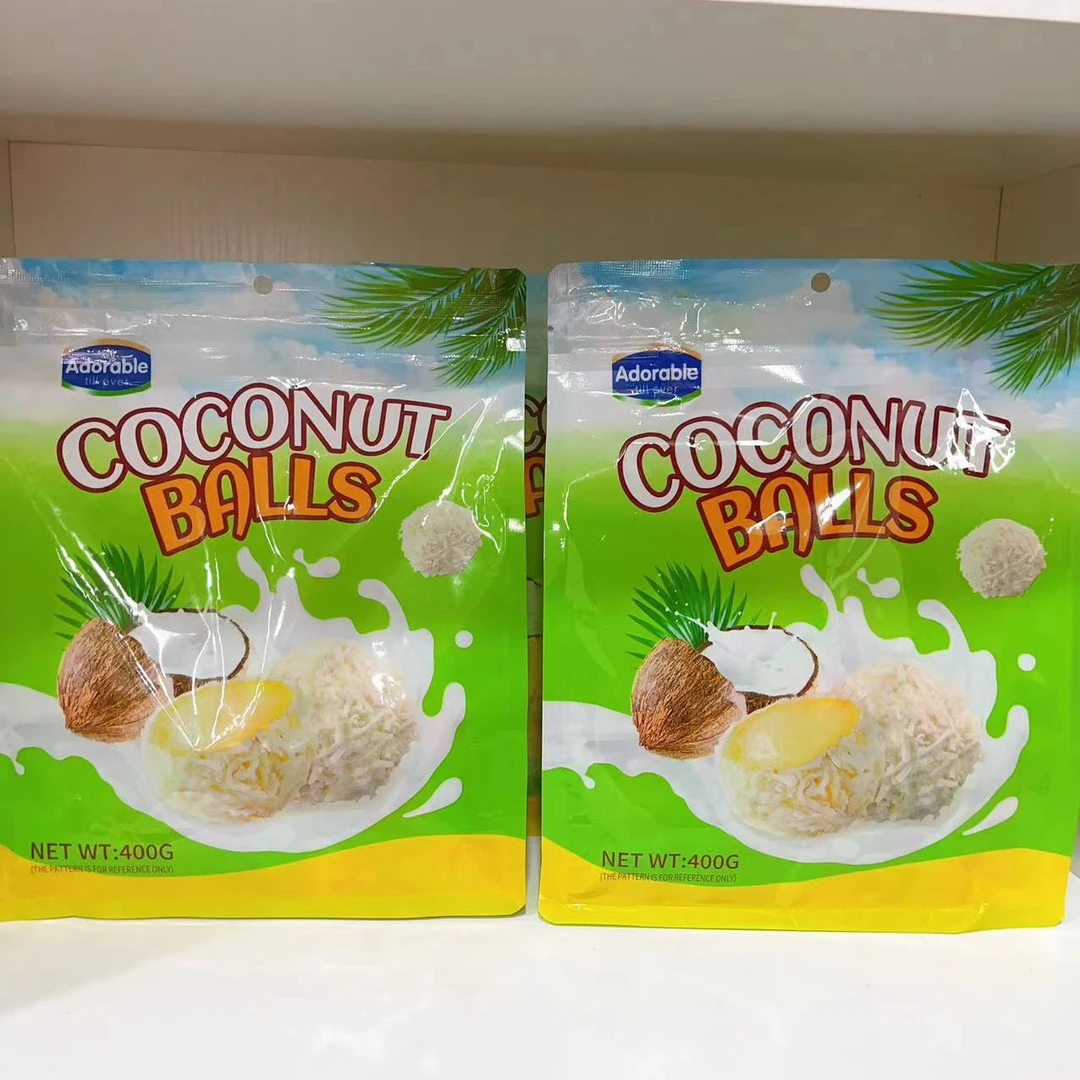 东南亚特产椰子球糖果
