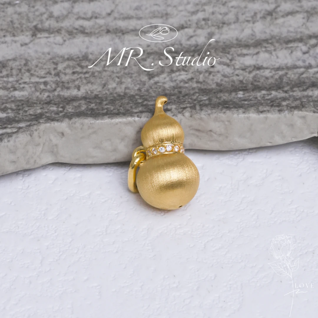 木润【葫芦】18k金葫芦吊坠