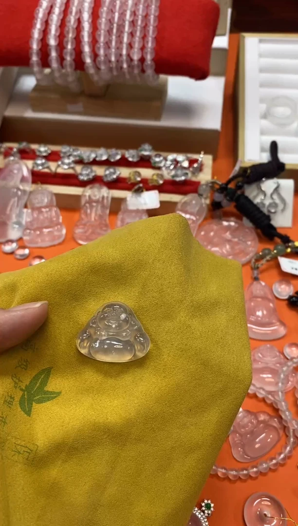 【闪购商品】石英质玉佛公未镶嵌2