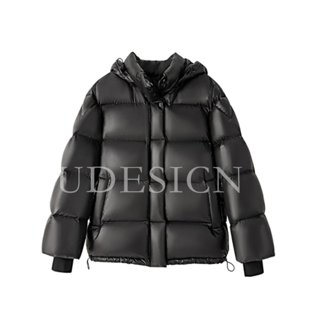 UDESIGN 黑色大大码羽绒服女生勿拍-03号