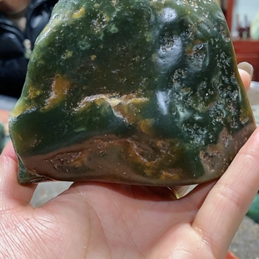 【闪购商品】透闪石-蛇纹石玉透闪石未镶嵌用****7