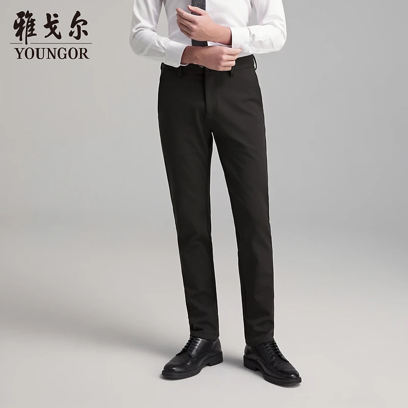 雅戈尔2024秋冬新品休闲商务雅戈尔青年男休闲裤合319932