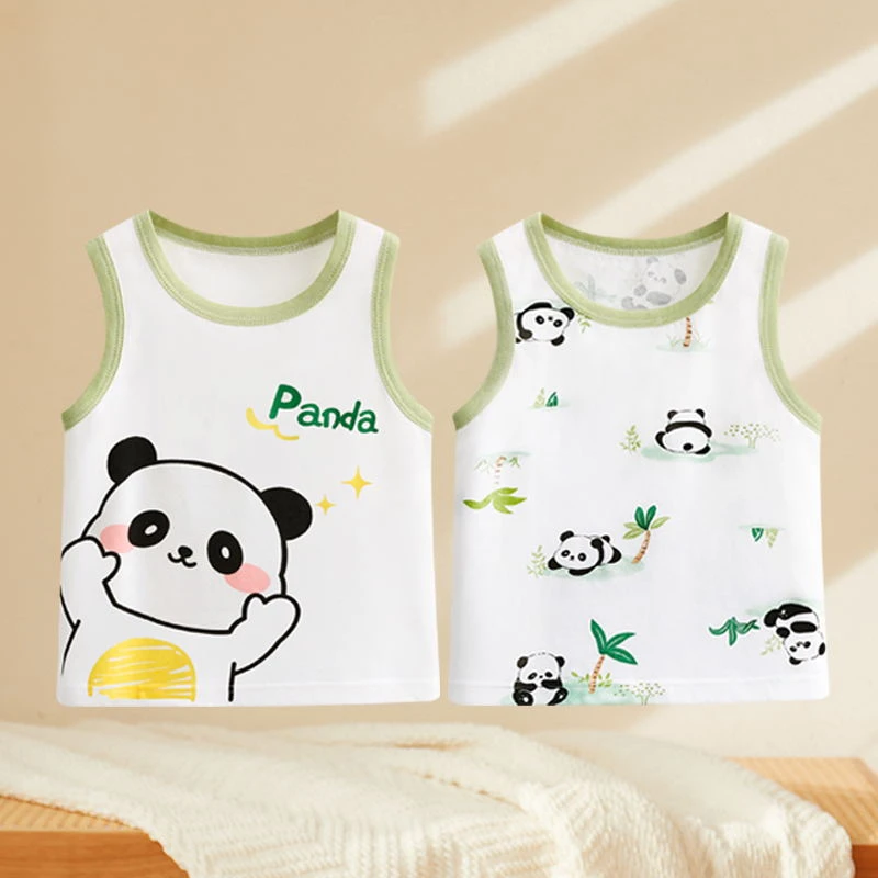 【100纯棉适合宝宝的背心】婴儿背心夏季薄款打底内穿无袖宝宝夏
