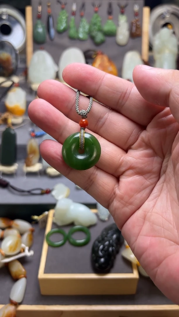 【闪购商品】和田玉挂件未镶嵌平安扣