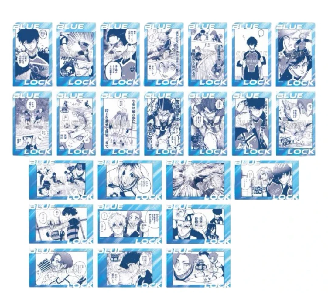 （日谷）蓝色监狱 蓝锁原画展漫画透卡拍立得（拆封不退换）