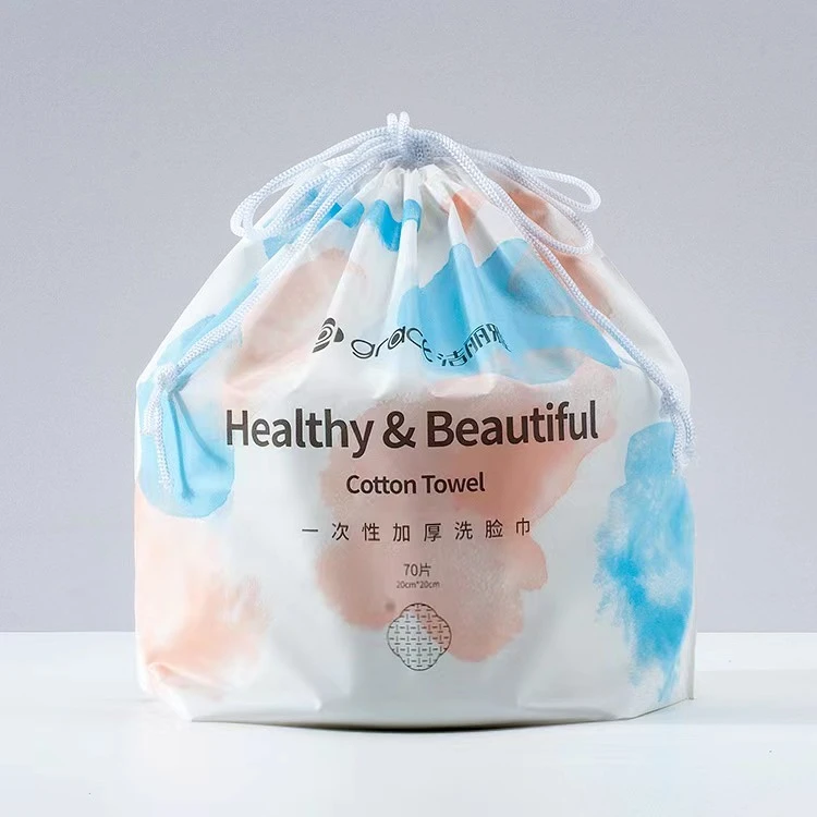 洁丽雅一次性洗脸巾洁面巾女加厚美容院洗面擦脸巾纸卷筒式家庭装