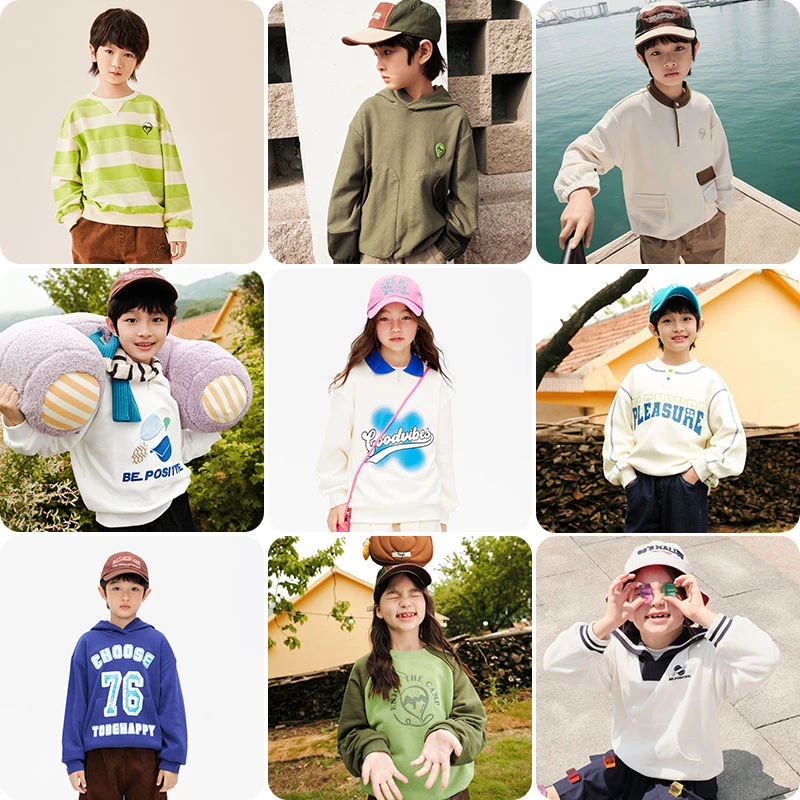 16#gxgkidsPolo领/带帽卫衣，下单须知：先选尺码，再选颜色