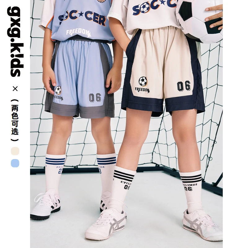 gxgkids儿童节休闲夏季透气薄款宽松中大童儿童休闲裤