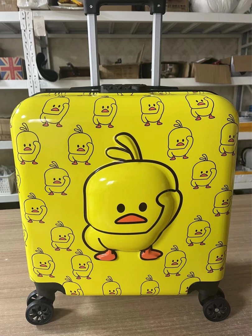 新款行李箱小黄鸭行李箱