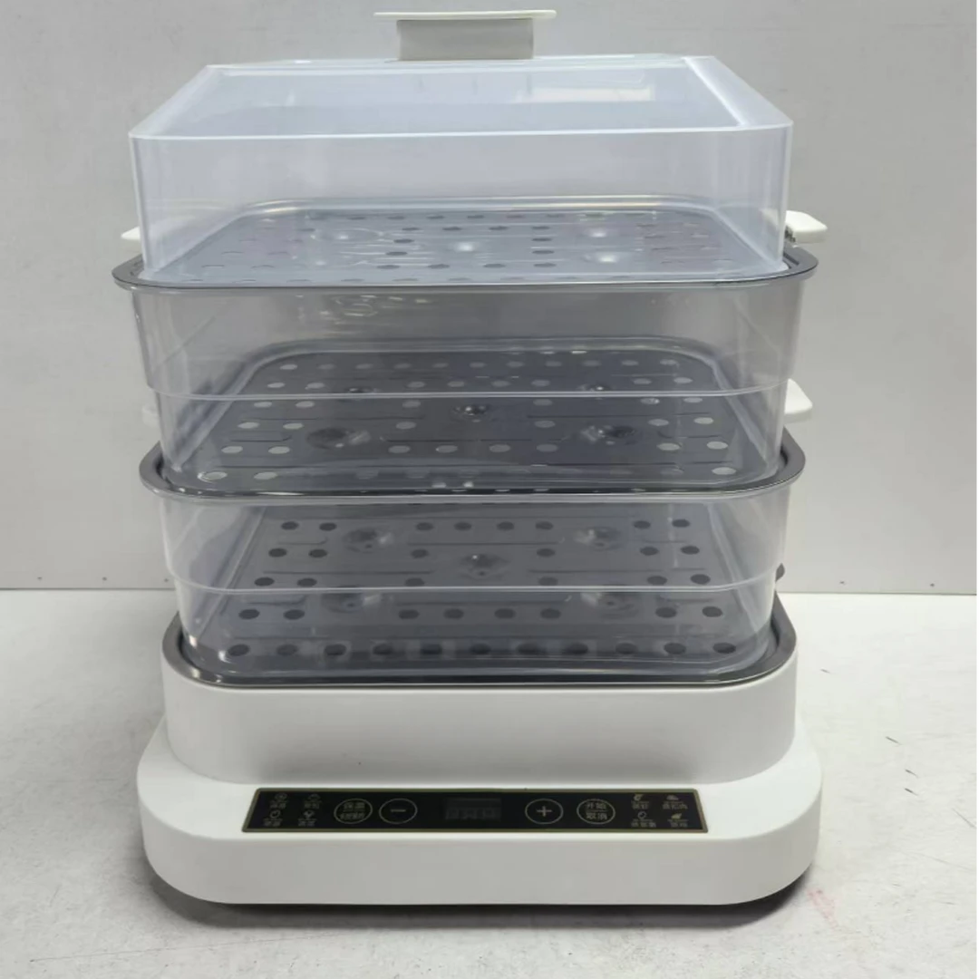 三层电蒸锅透明家用大容量多功能