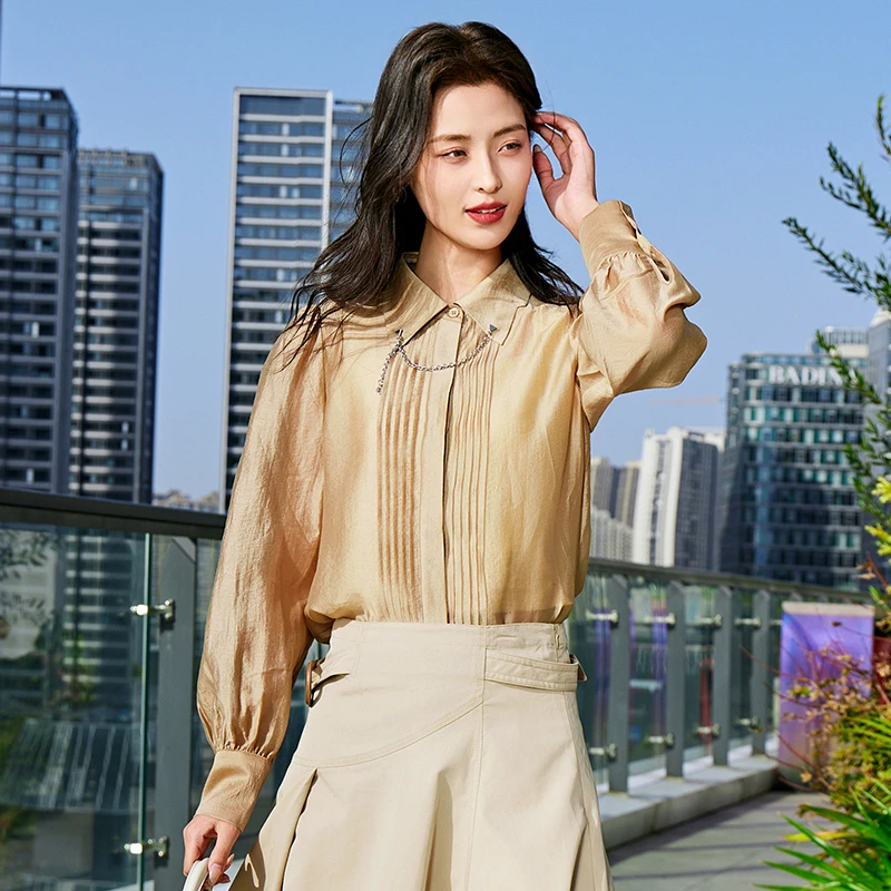 2024春季新款时尚气质衬衫女U366051
