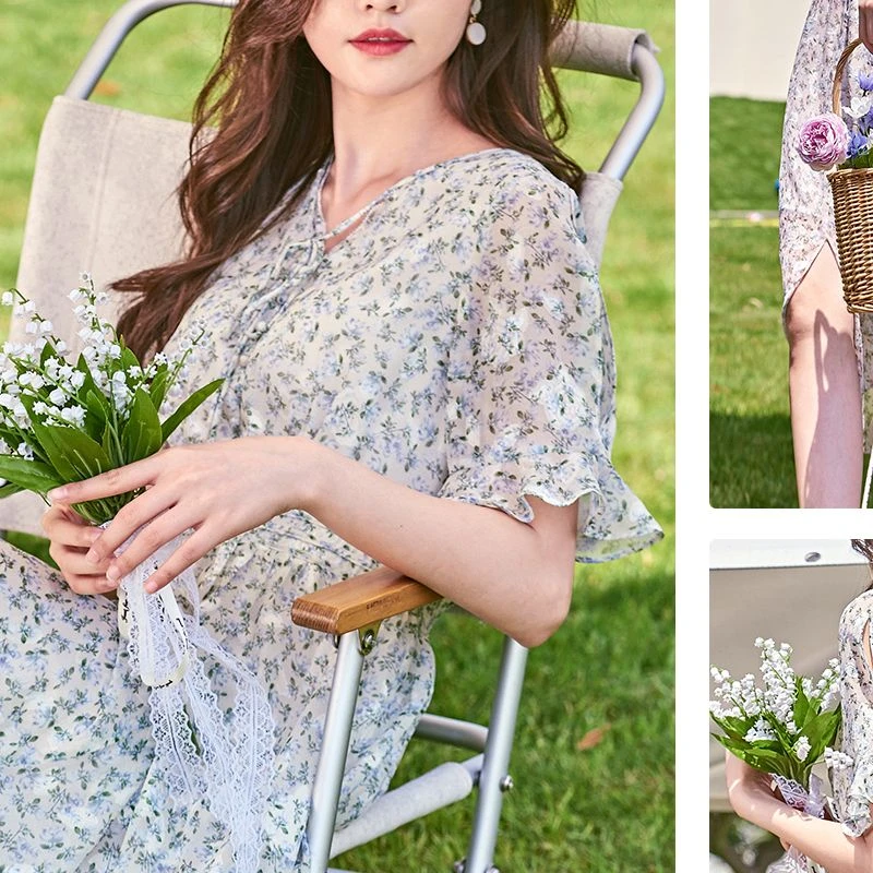 【达人专属】夏季新品连衣裙J481A01