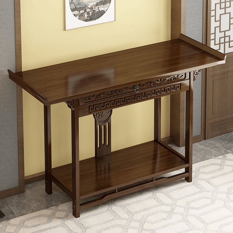 供桌供台家用中式实木供台桌台供桌条案香案玄关台关公桌新中式