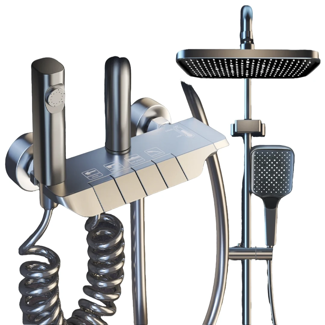 增压花洒一整套恒温增压淋浴花洒沐浴洗澡