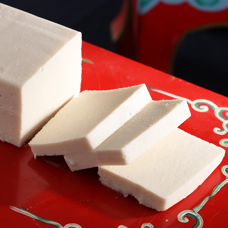 蒙古奶豆腐 传统发酵特产奶酪原味制作甜味即食酸甜营养