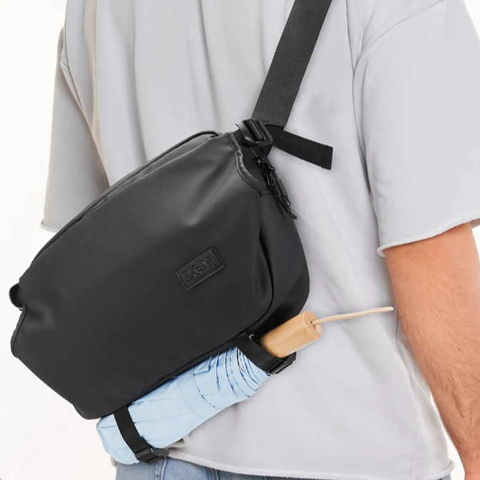 斜挎单肩包运动户外学生通勤潮机能男女骑行腰邮差包2025新款胸包