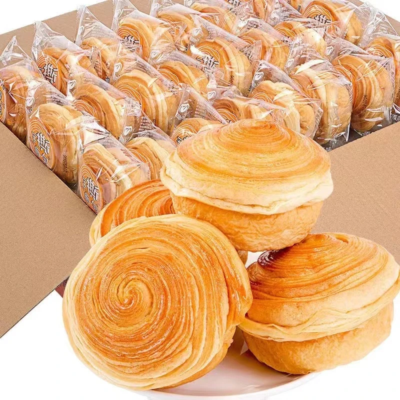 7T【4.9抢一箱】饼大仁小手撕面包整箱卷浓郁奶香味即食早餐