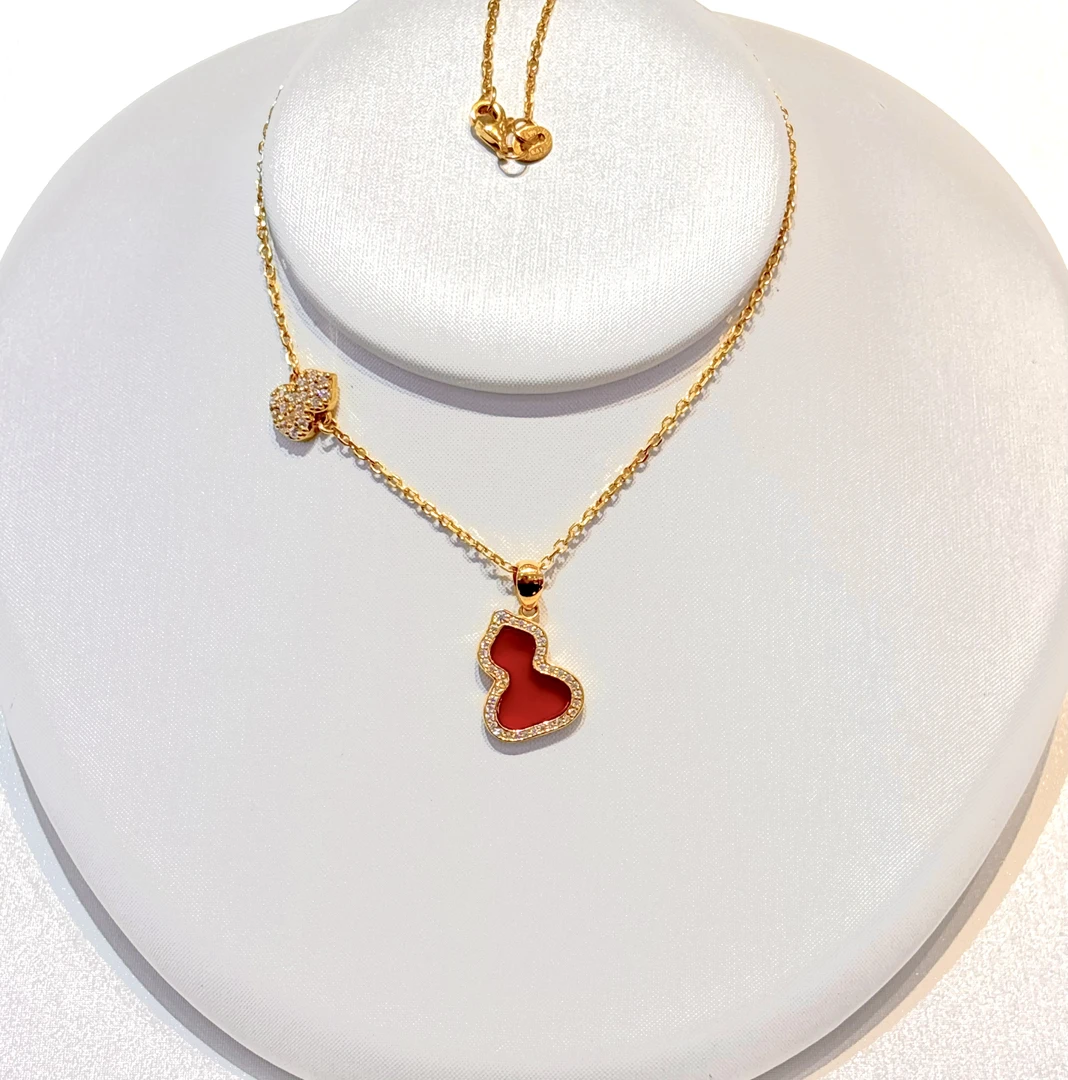 1D足金臻选款红葫芦套链7.61g