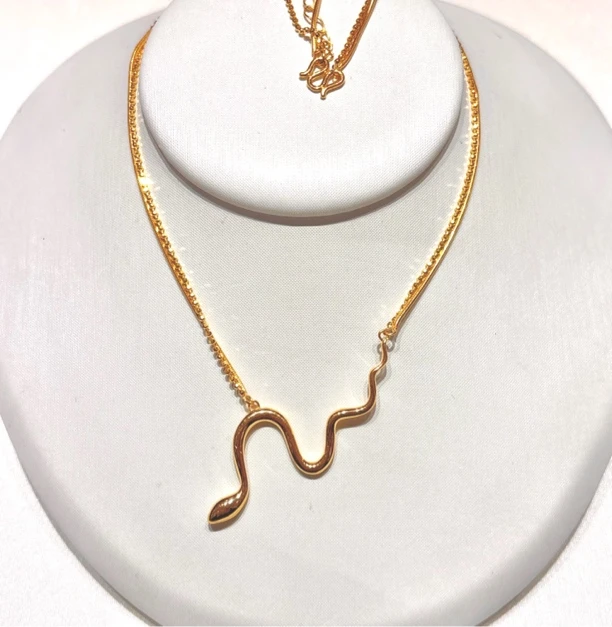 足金臻选灵蛇套链12.13g