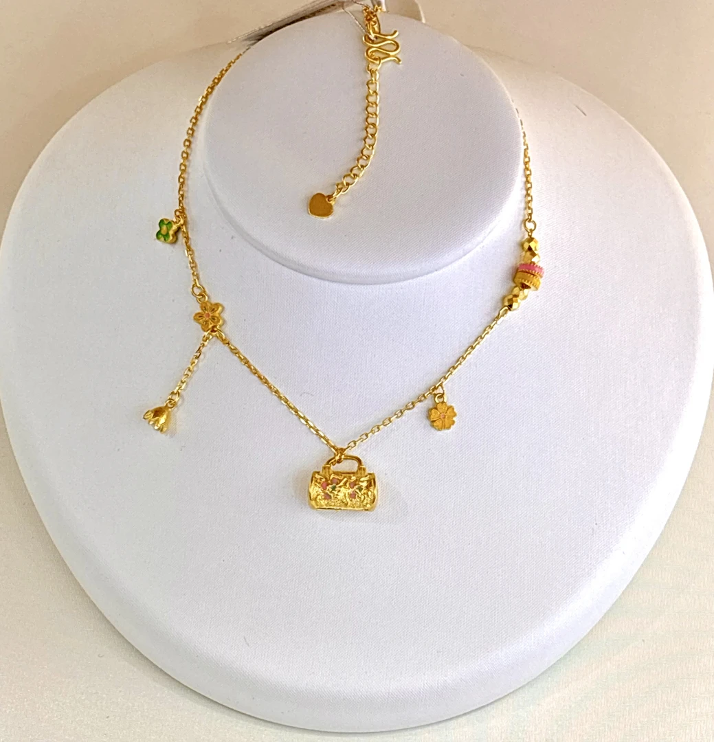 1足金臻选款套链11.32g