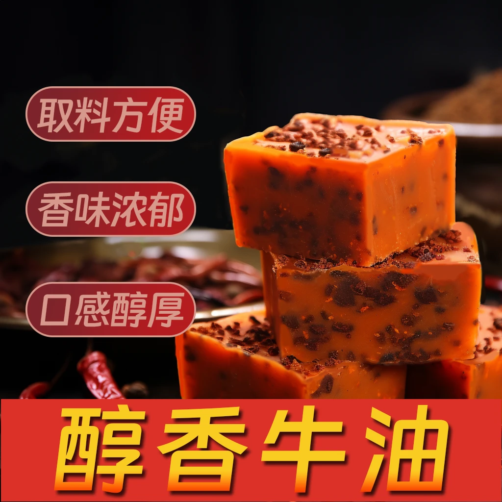 【9.9发/大袋】重庆老火锅底料内含10块独立小包装麻辣烫牛油火锅