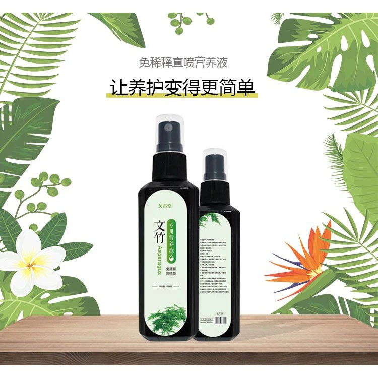 文竹专用营养液改善烂根干枯家用微量元素月季液体肥枝叶施肥