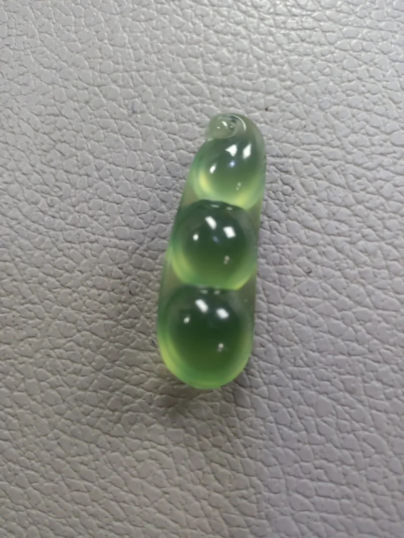 天然岫玉佛公吊坠