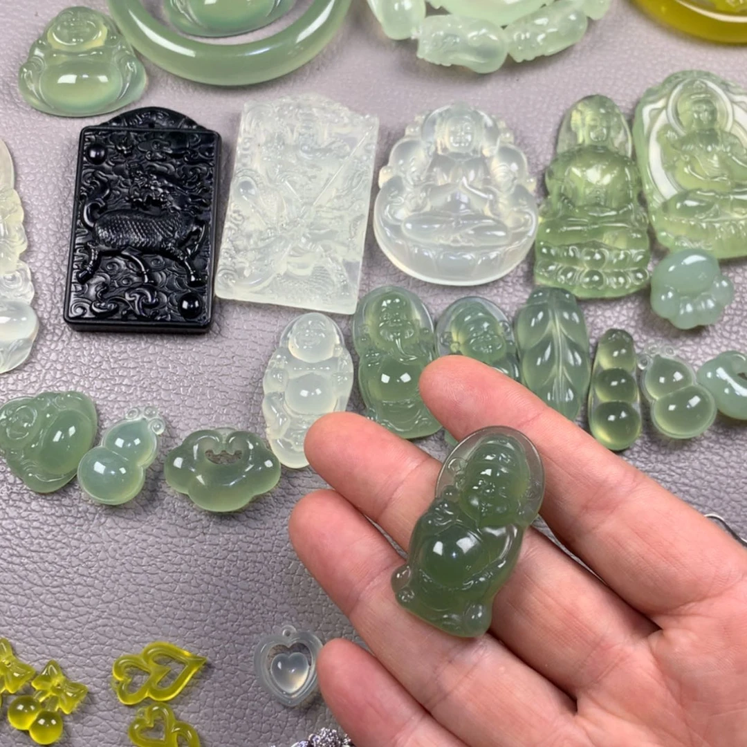 【闪购商品】蛇纹石玉装饰品未镶嵌