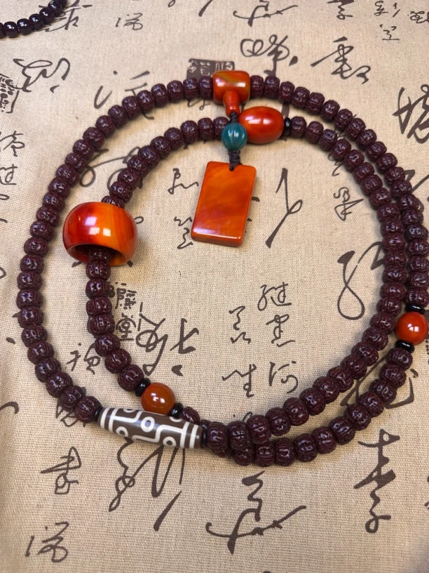 【宝玉】回流回血玉华褒奖老金刚男女款佛珠108