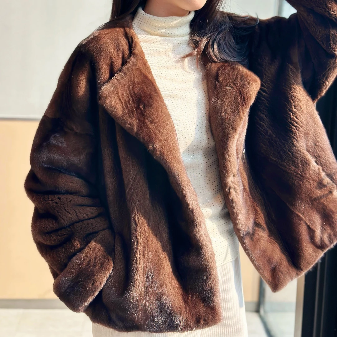 【个性定制】高端水貂外套&围巾定制专用