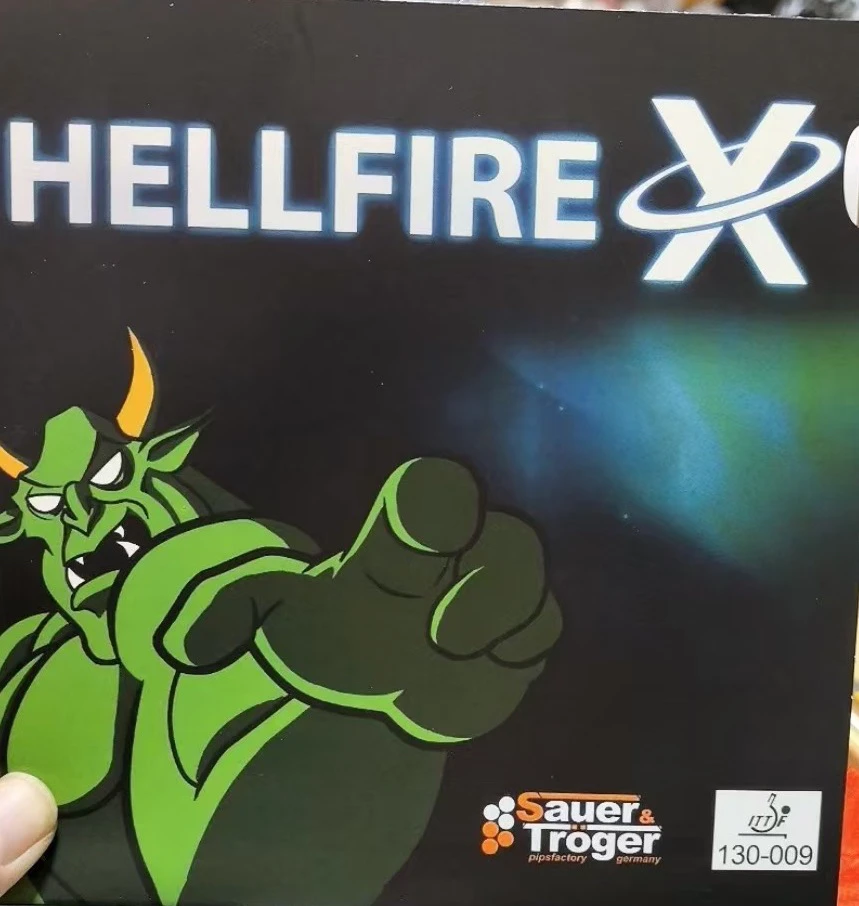 德国地狱火长胶中颗粒单胶皮非固化软粒长胶