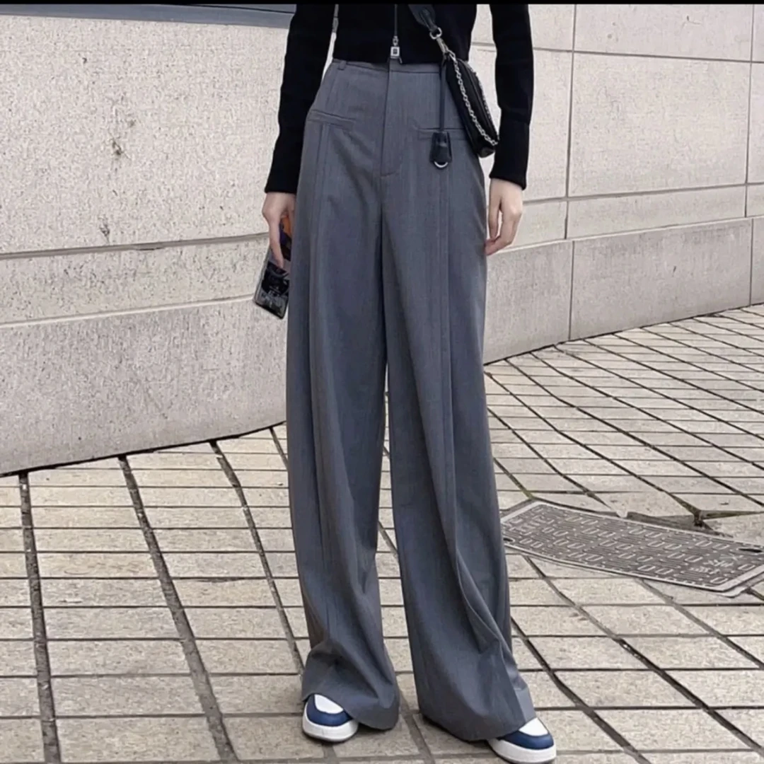 AMASS/阿玛施阿玛施减压舒适轻奢直筒裤5100375