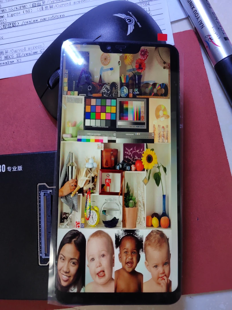 99新  oppo A5 高配版 低配版 不是手机，拆机原装屏总成，后压盖板