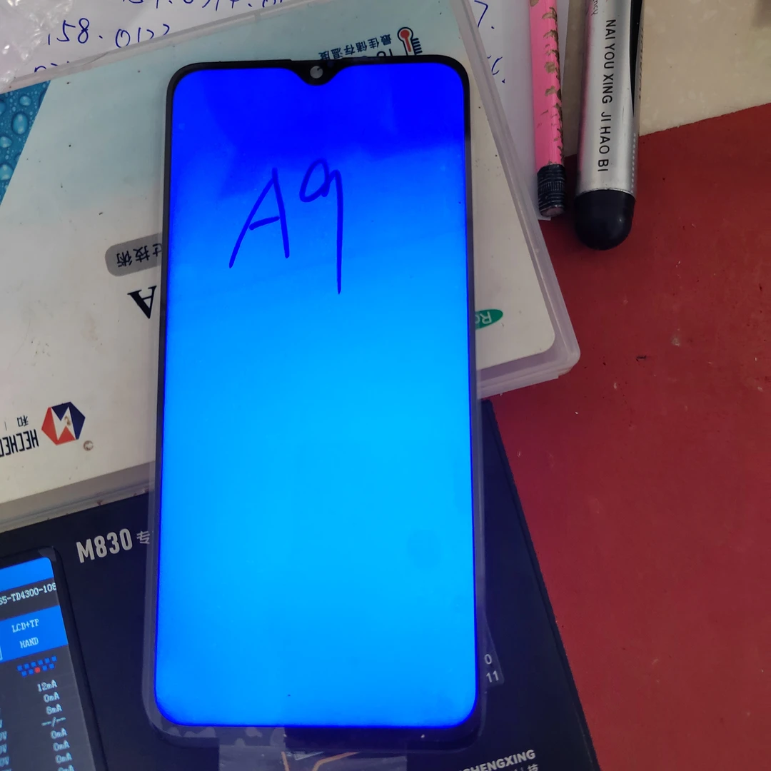 99新  oppo a9，不是手机，只是一个拆机原装屏总成，后压盖板