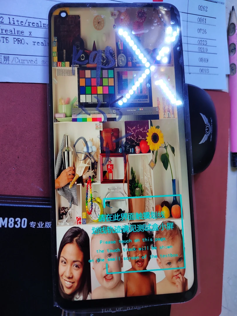 99新  oppo K9s Q3s Q3t，不是手机，只是拆机原装屏总成，后压盖板