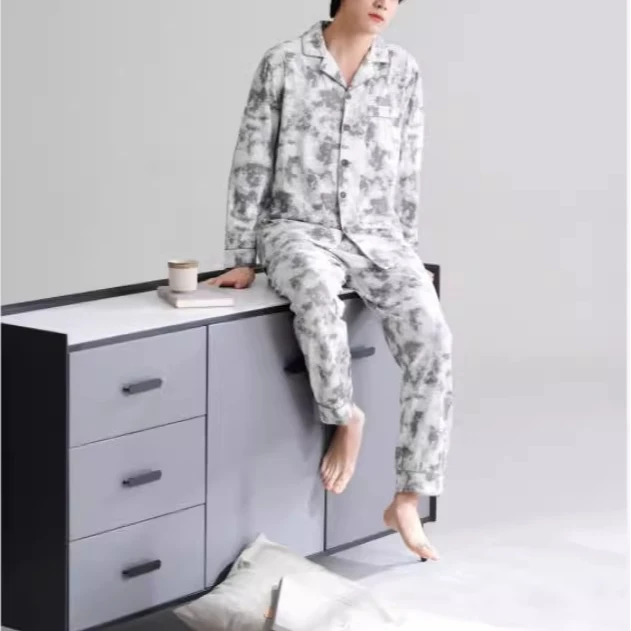 【文娇专属】绎生活 秋冬黑色情侣家居服ZD81130/81124