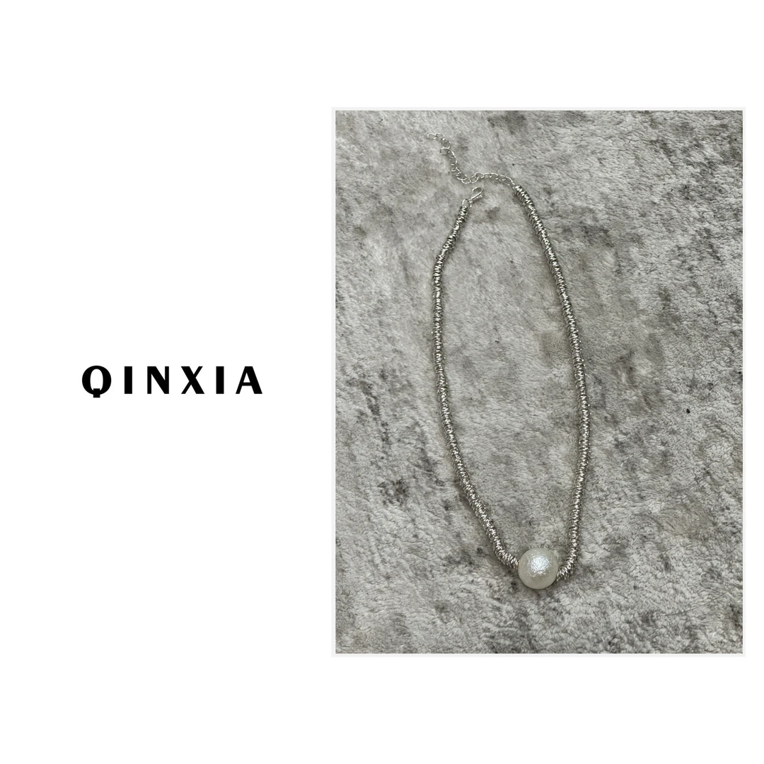 钛钢项链 QINXIA【仲夏之梦】小众简约百搭ins风钛钢合金项链