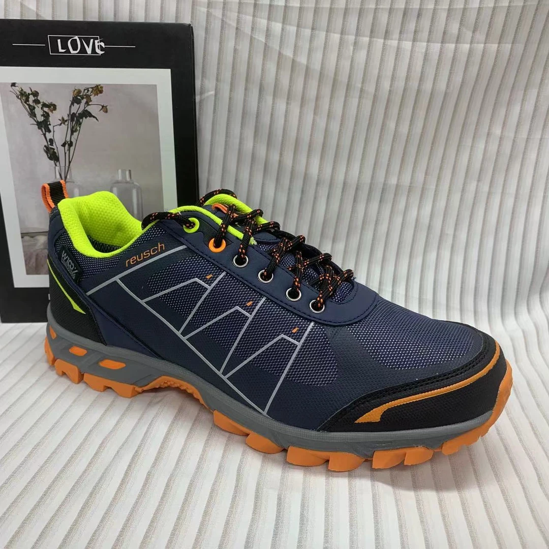 D566（运动码）男女鞋 新款低帮系带网面轻便舒适防水户外徒步鞋1仓