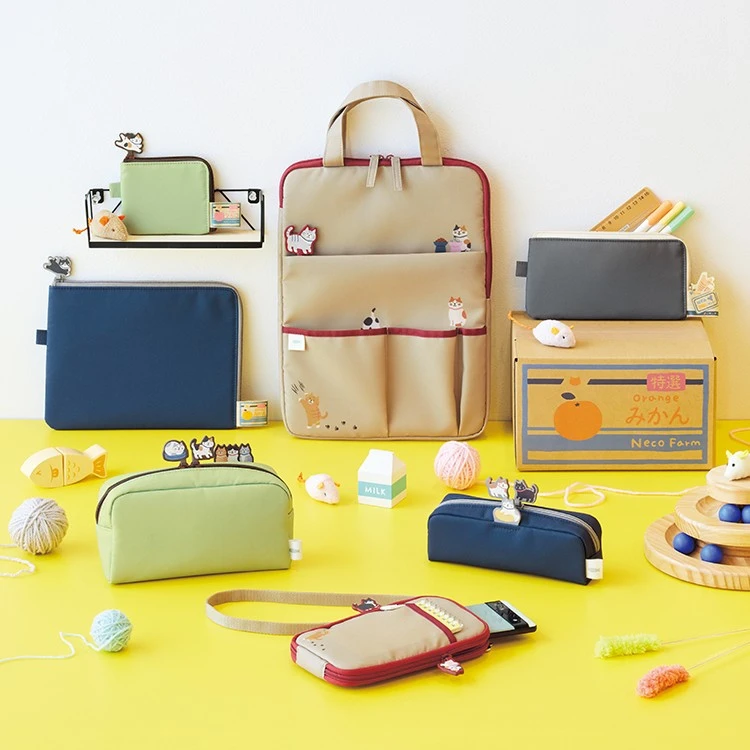 喜利Cat's Daily可爱猫咪便携跨包&数码包