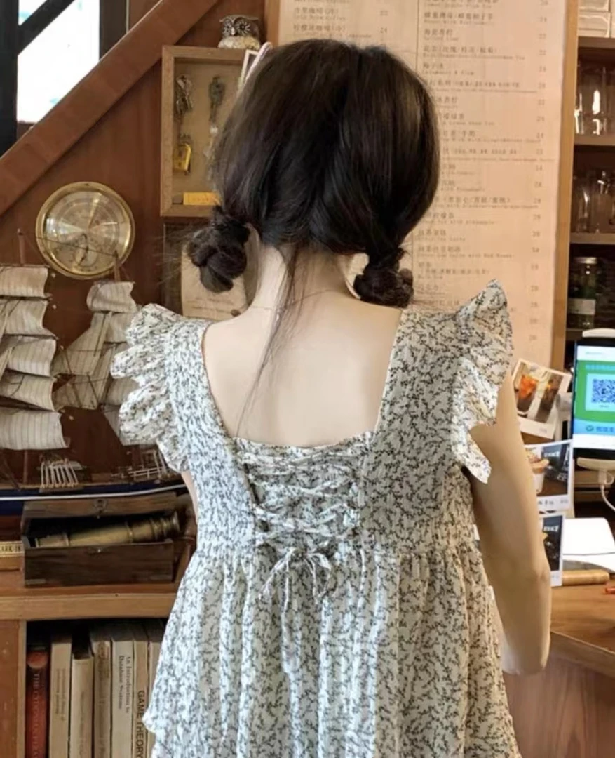 2024夏季新款方领短款套头T恤灰色时尚百搭修身显瘦女士短袖休闲