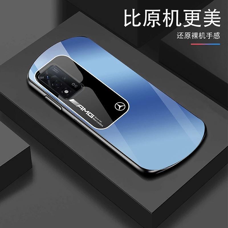 适用【OPPO A93S】AMG爆款酷炫跑车轻奢商务创意防摔手机壳