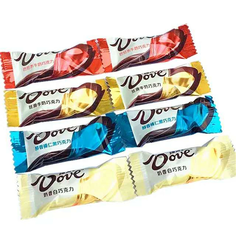 真巧直接到手50条丝滑巧克力6克