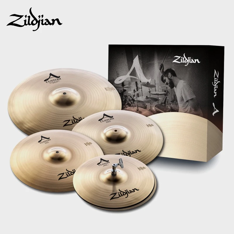 美产 知音ZILDJIAN 镲片A系列5片套镲 A CUSTOM A20579-11大A