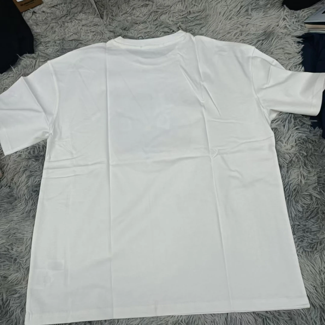 LISUN™ 男女同款时尚休闲印花圆领短袖（衣服）