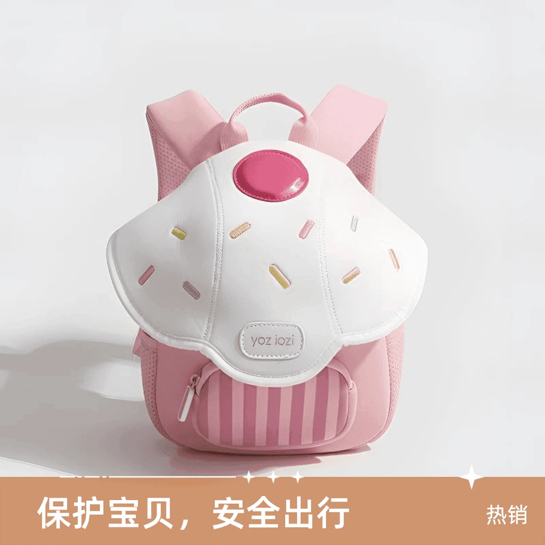 2024新款设计迷你可爱蘑菇小背包幼儿园流行萌宝系列儿童书包C578