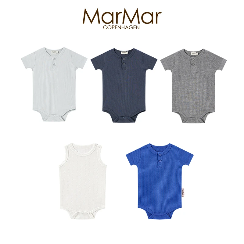 MarMar经典款【短袖背心包屁衣组合链接】婴儿夏季爬爬服