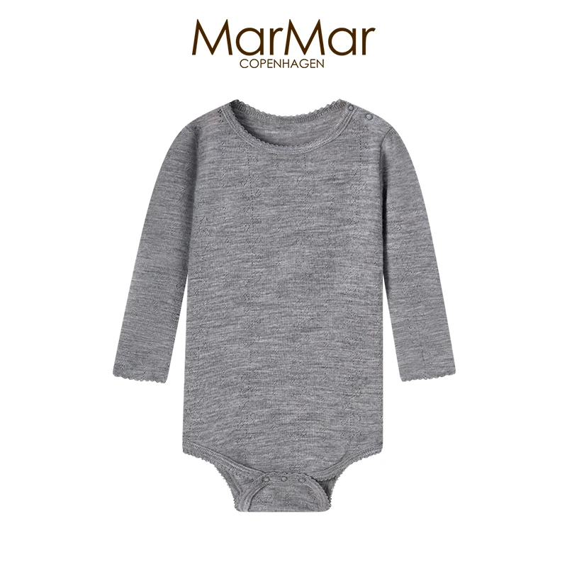 marmar新品婴儿长袖包屁衣婴幼儿秋冬哈衣爬服宝宝衣服